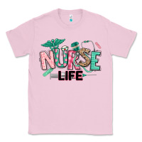 Bubblegum Pink nurse life Classic Tee - texasbilliewilder
