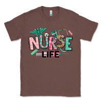 Chestnut nurse life Classic Tee - texasbilliewilder