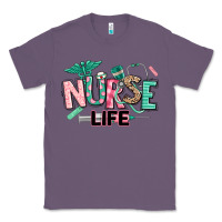 Lavender nurse life Classic Tee - texasbilliewilder