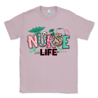 Lilac nurse life Classic Tee - texasbilliewilder