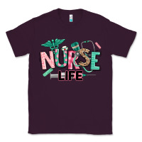 Plum nurse life Classic Tee - texasbilliewilder