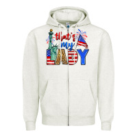 That's My Lady 4th Of July Zipper Hoodie | Teevron