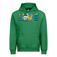 Emerald love winter gnome Urban Hoodie - NancyCooperArtShop
