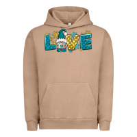 Pigment Burro love winter gnome Urban Hoodie - NancyCooperArtShop