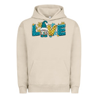 Pigment French Oak love winter gnome Urban Hoodie - NancyCooperArtShop