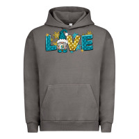 Pigment Tornado love winter gnome Urban Hoodie - NancyCooperArtShop