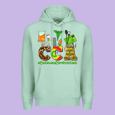 Cca  Countinuing Care Assistant Juneteenth Premium Hoodie Designed By Adodesignshop