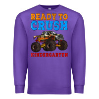 Purple ready to crush kindergarten Premium Sweatshirt - Artiststas