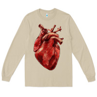 Mushroom Anatomical heart Long Sleeve Tee - RanaPortraitStore
