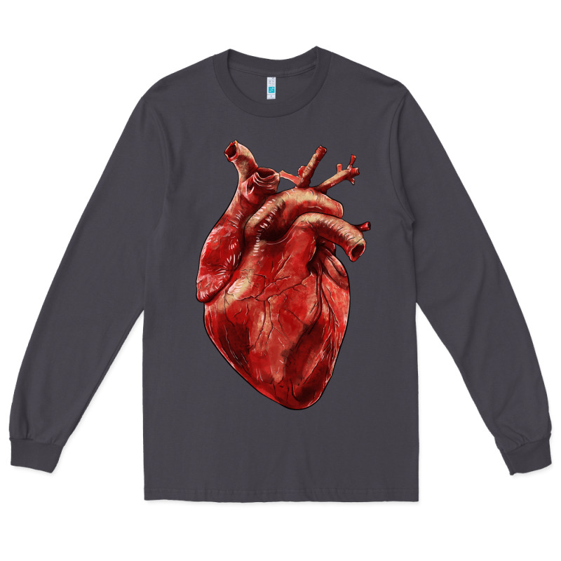 Anatomical Heart Long Sleeve Tee by RanaPortraitStore | Teevron