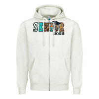 Oatmeal Heather western senior 2022 Zipper Hoodie - RanaPortraitStore