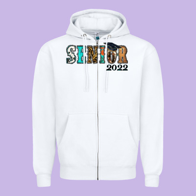 Western Senior 2022 Zipper Hoodie Designed By Ranaportraitstore