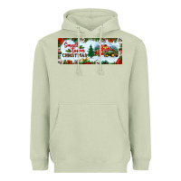 Matcha small town christmas Heavyweight Hoodie - BundleAndBundleShop