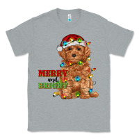 Heather Grey merry and bright toy poodle Classic Tee - RanaPortraitStore