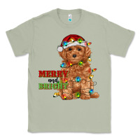 Matcha merry and bright toy poodle Classic Tee - RanaPortraitStore