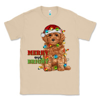 Mushroom merry and bright toy poodle Classic Tee - RanaPortraitStore