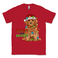 Red merry and bright toy poodle Classic Tee - RanaPortraitStore
