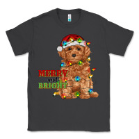 Smoke merry and bright toy poodle Classic Tee - RanaPortraitStore
