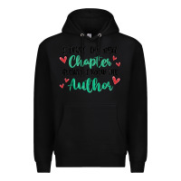 Black capter author Premium Hoodie - MaliasSmallBusiness
