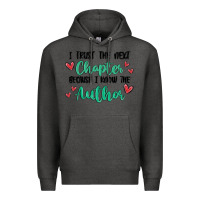 Charcoal Heather capter author Premium Hoodie - MaliasSmallBusiness
