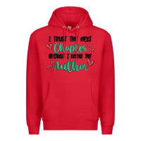 Red capter author Premium Hoodie - MaliasSmallBusiness