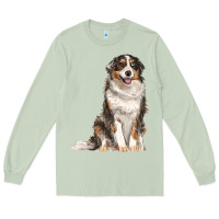 Matcha Australian shepherd Long Sleeve Tee - RanaPortraitStore