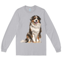 Moon Dust Australian shepherd Long Sleeve Tee - RanaPortraitStore