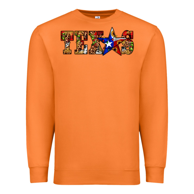 Texas Christmas Premium Sweatshirt by JahusDesignShop | Teevron