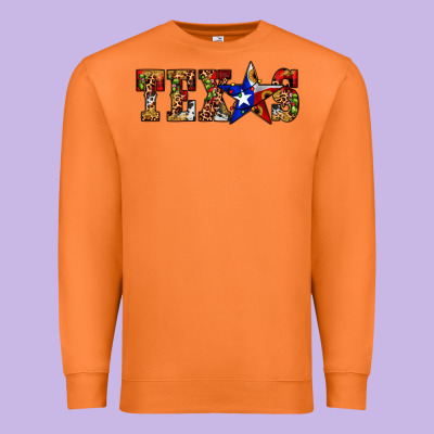 Texas Christmas Premium Sweatshirt Designed By Jahusdesignshop