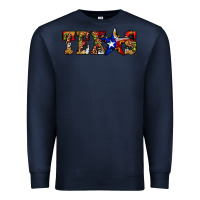 Navy texas christmas Premium Sweatshirt - JahusDesignShop