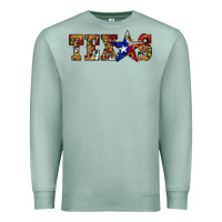 Seafoam texas christmas Premium Sweatshirt - JahusDesignShop