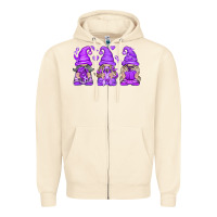 Domestic Violence Warrior Gnomes Zipper Hoodie | Teevron