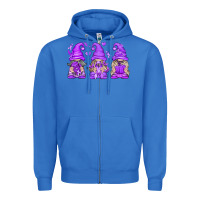 True Royal Domestic Violence Warrior Gnomes Zipper Hoodie - texasbilliewilder