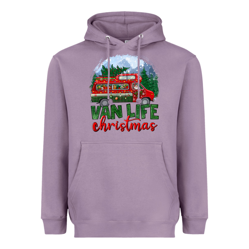 Van Life Christmas Heavyweight Hoodie by BundleAndBundleShop | Teevron