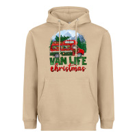 Mushroom van life christmas Heavyweight Hoodie - BundleAndBundleShop