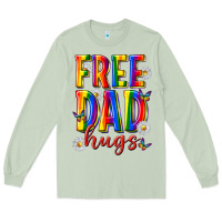 Matcha free dad hugs Long Sleeve Tee - texasbilliewilder
