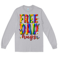 Moon Dust free dad hugs Long Sleeve Tee - texasbilliewilder