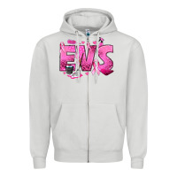 Dove Grey Environmental Services Breast Cancer Zipper Hoodie - texasbilliewilder