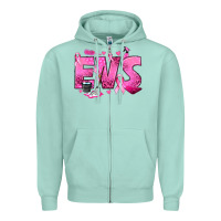 Seafoam Environmental Services Breast Cancer Zipper Hoodie - texasbilliewilder