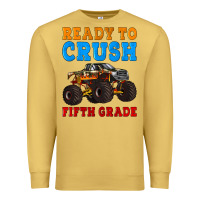 Antique Gold ready to crush fifth grade Premium Sweatshirt - Artiststas