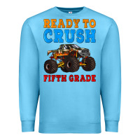 Ocean Blue ready to crush fifth grade Premium Sweatshirt - Artiststas