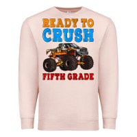 Pale Pink ready to crush fifth grade Premium Sweatshirt - Artiststas