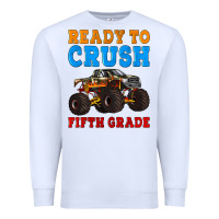 White ready to crush fifth grade Premium Sweatshirt - Artiststas