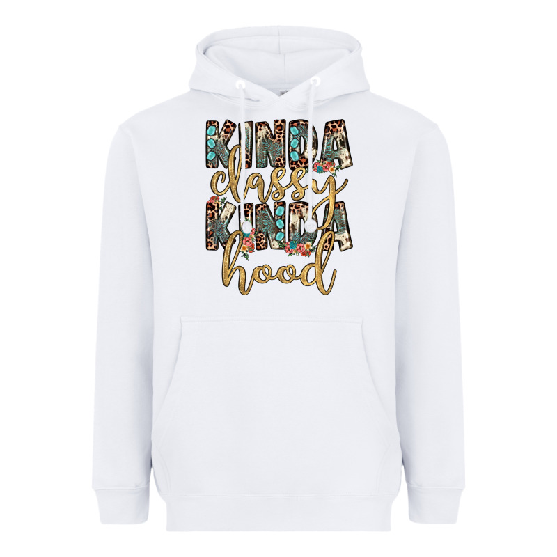 Kinda Classy Kinda Hood Heavyweight Hoodie by JahusDesignShop | Teevron