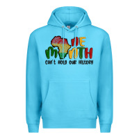 Ocean Blue one month cant hold our history Premium Hoodie - MaliasSmallBusiness
