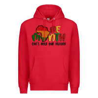 Red one month cant hold our history Premium Hoodie - MaliasSmallBusiness