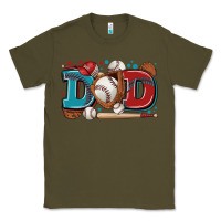 Army Green dad baseball Classic Tee - Zillion Design Studio