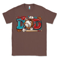 Chestnut dad baseball Classic Tee - Zillion Design Studio