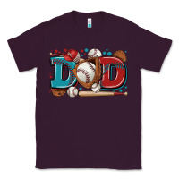 Plum dad baseball Classic Tee - Zillion Design Studio