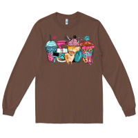 Chestnut pet groomer coffee cups Long Sleeve Tee - Zillion Design Studio